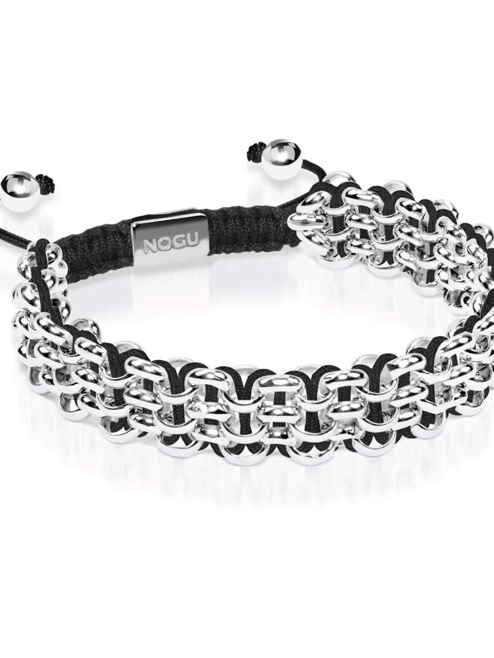 🆕️ NOGU Sumatran Elephant Links Original Kismet Bracelet Black x Silver